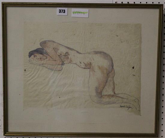 Renos Loizou- Sleeping nude